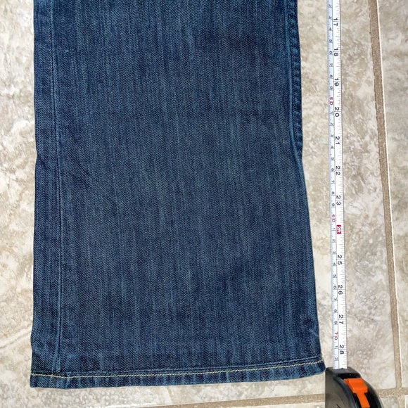 Slim Bootcut Blue Jeans - Picture 10 of 12